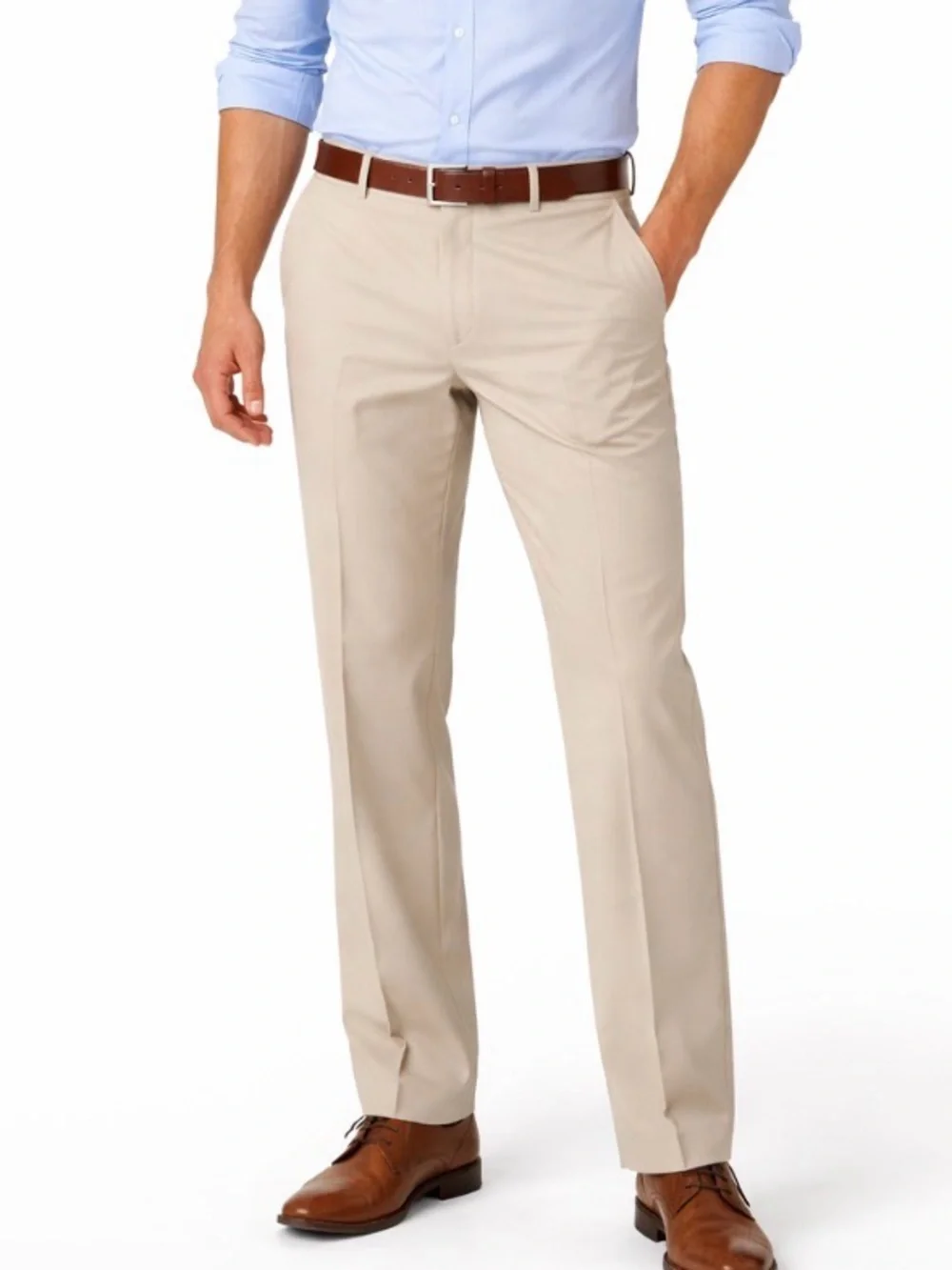 NEW Banana Republic men's khaki pants Timber Wolf lightweight 40